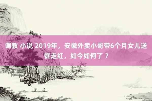 调教 小说 2019年，安徽外卖小哥带6个月女儿送餐走红，如今如何了 ？