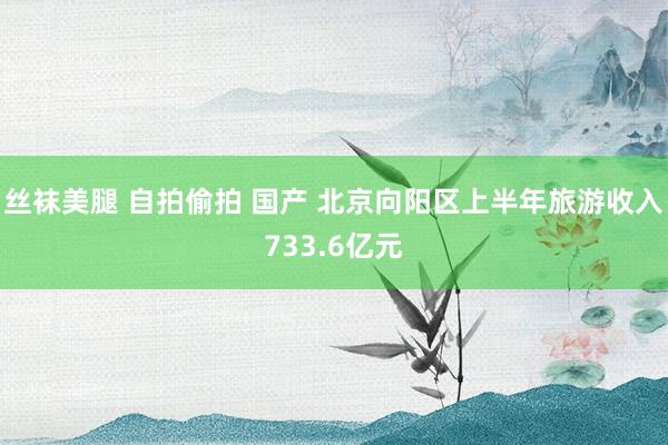 丝袜美腿 自拍偷拍 国产 北京向阳区上半年旅游收入733.6亿元