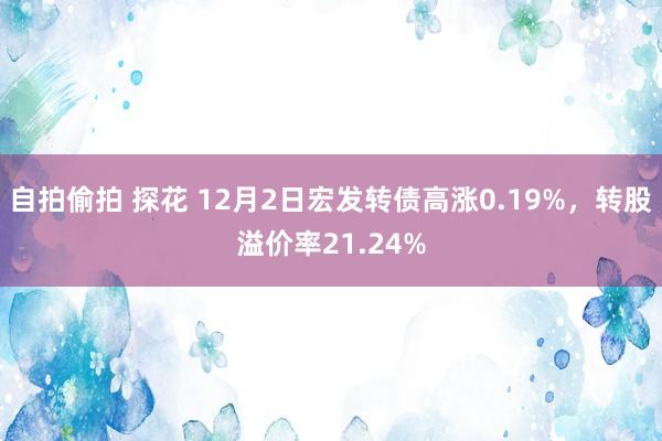 自拍偷拍 探花 12月2日宏发转债高涨0.19%，转股溢价率21.24%